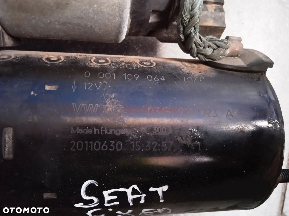 Rozrusznik Seat Exeo 2.0 TDI	03g911023a 0001109064 - 2