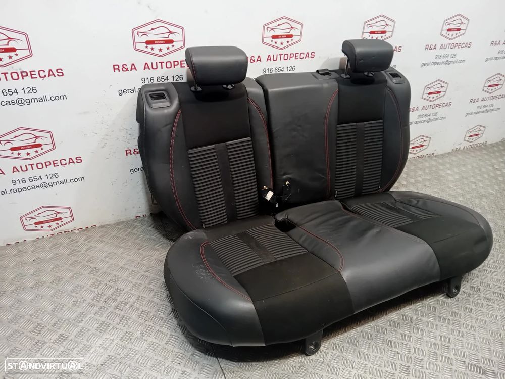 Conjunto de Bancos Alfa Romeo Giulietta com Costura Vermelha Original - 3