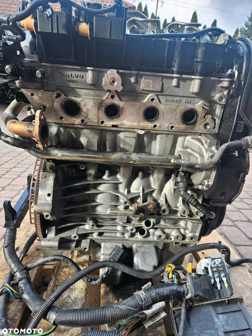 VOLVO XC90 V60 V90 XC60 S90 2.0 D4204T23 D4204T14 SILNIK KOMPLETNY - 4