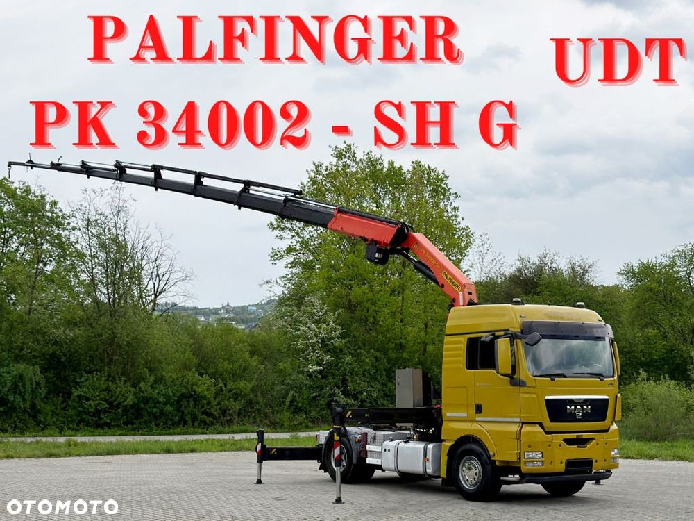 MAN TGX 18.440 * CIĄGNIK SIODŁOWY + PALFINGER PK 34002 - SH G + PILOT - 1