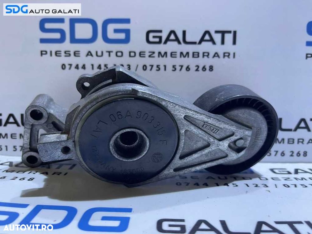 Intinzator Rola Curea Accesorii VW Golf 5 1.6 BGU BSE BSF 2004 - 2008 Cod 06A903315F [D0334] - 1