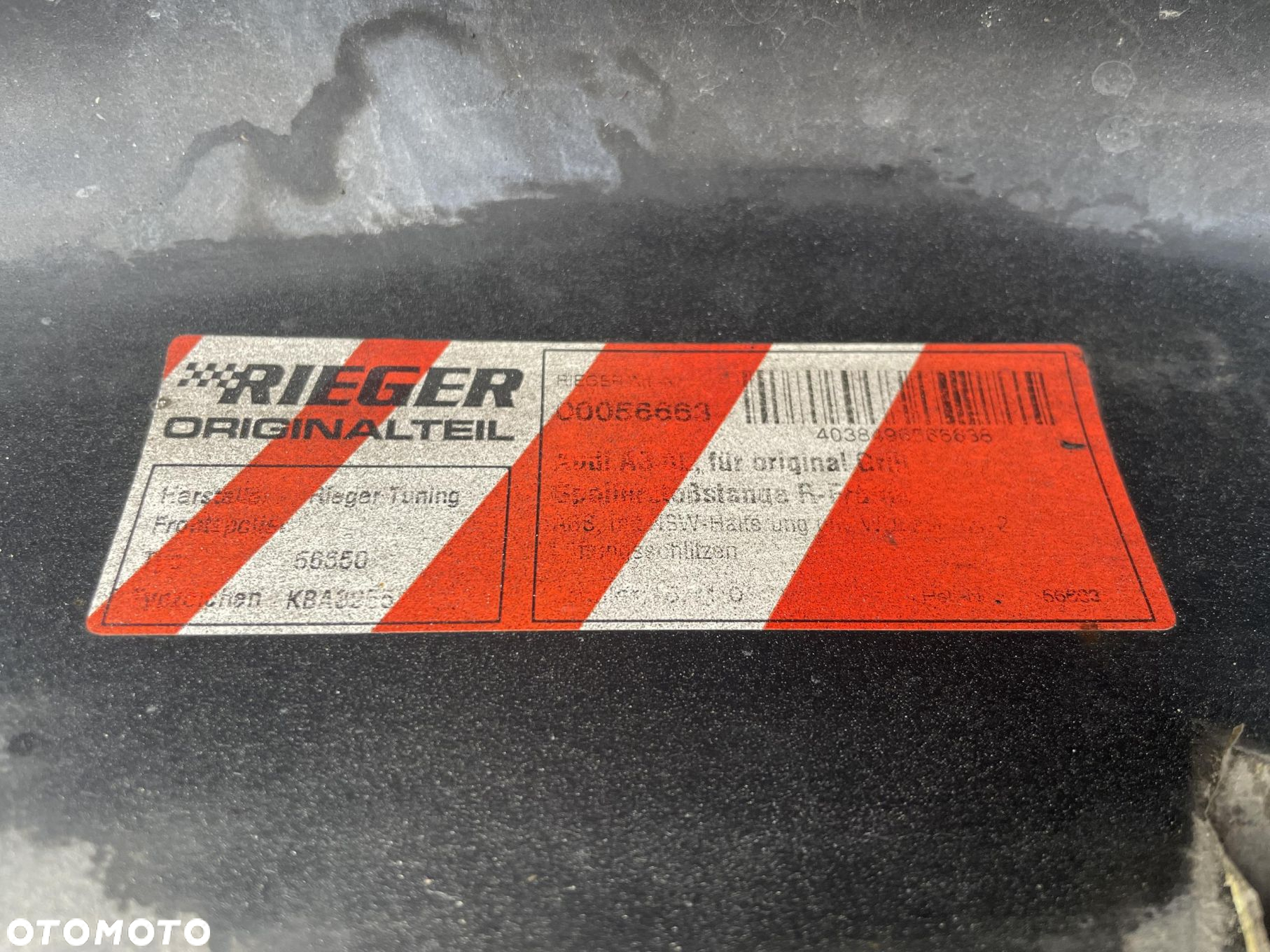AUDI A3 S3 8L RIEGER ZDERZAK PRZEDNI PRZÓD - 13
