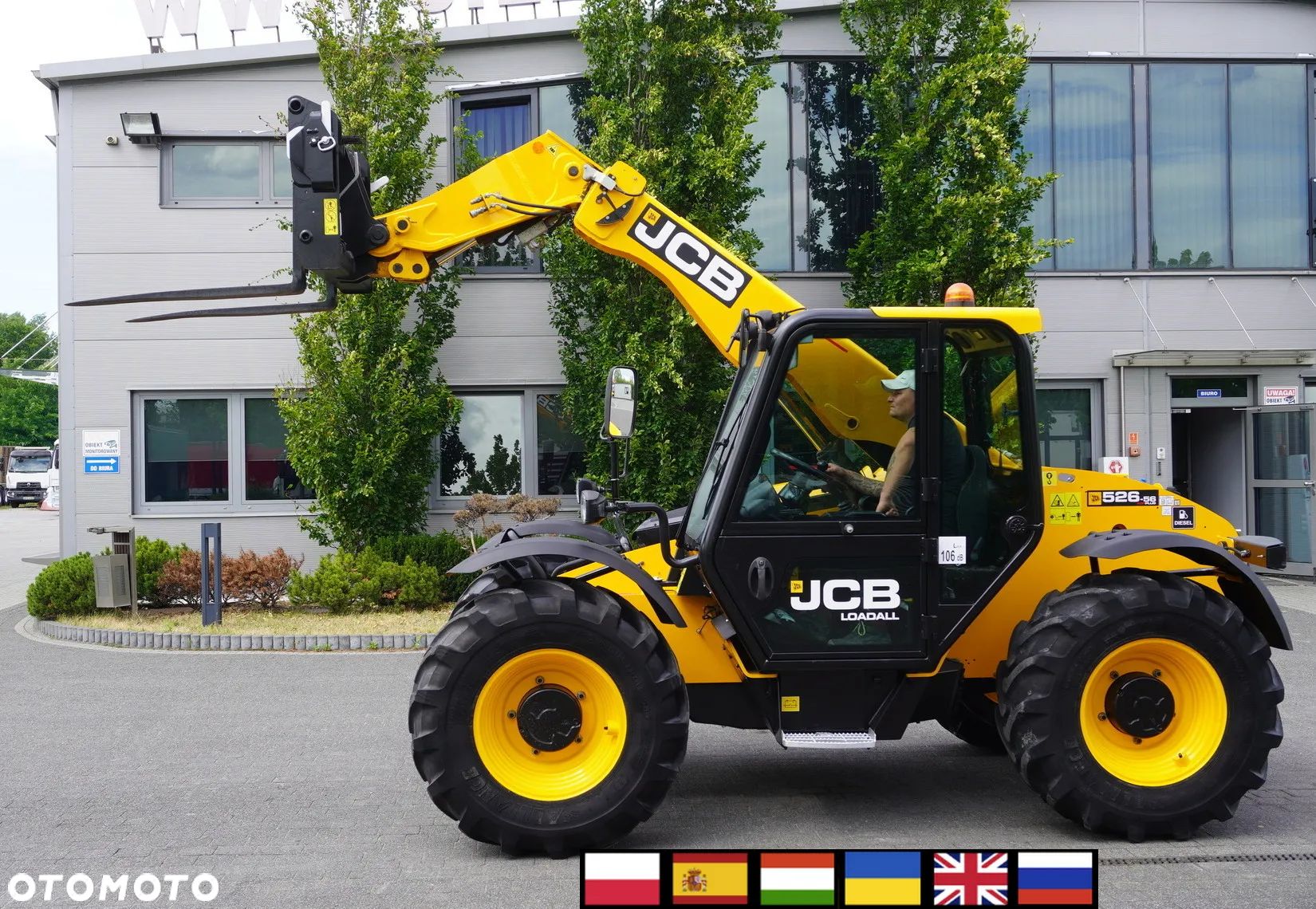 JCB 526-56 Agri Plus / 5,6 m wysięg / joystick - 1
