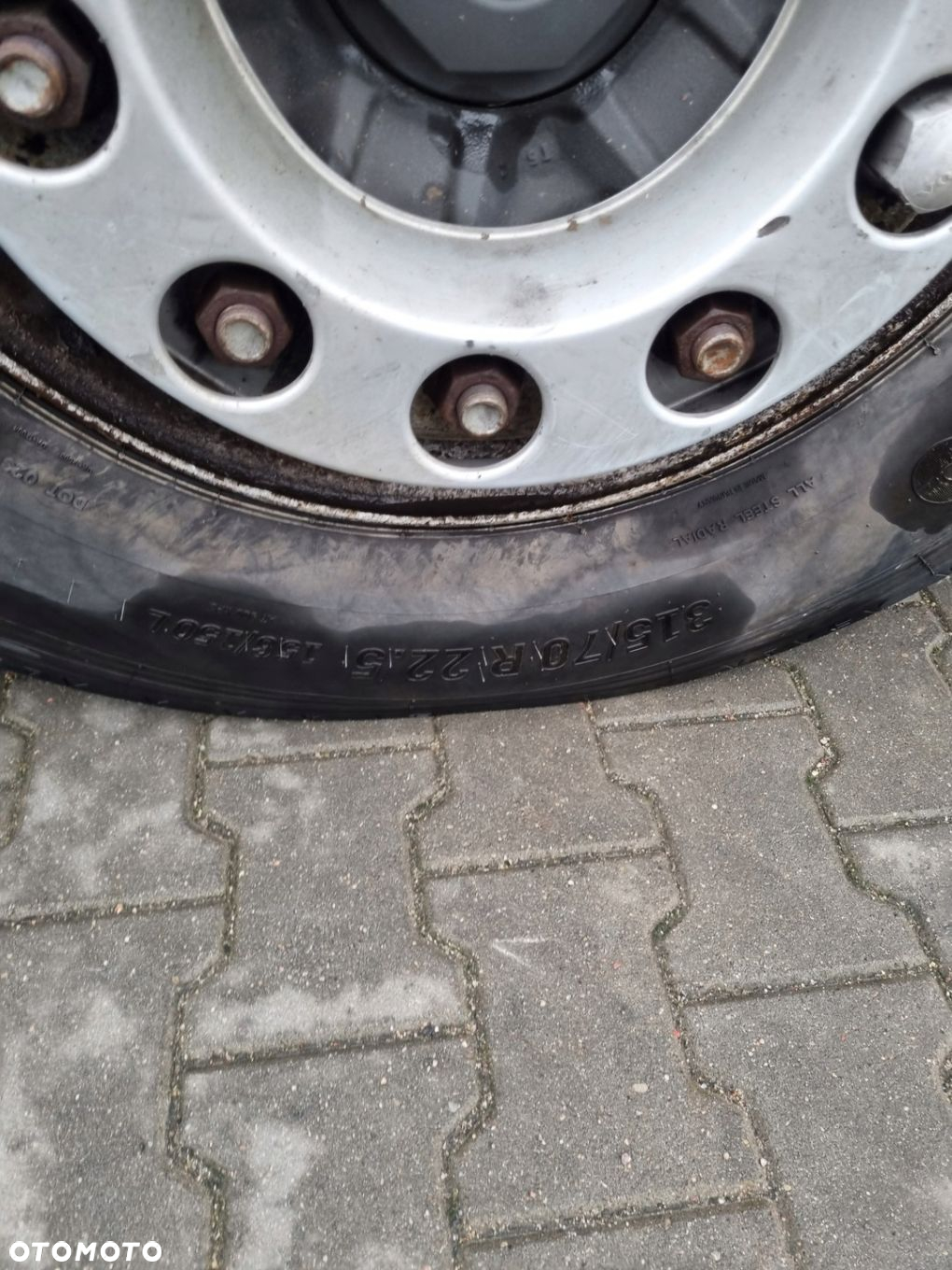 KOŁO OPONA PRZÓD APOLLO ENDURACE RA2 315/70 R 22.5 2023 ROK - 9