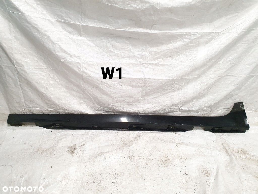AUDI A6 C7 LIFT 2012r LISTWA PROGOWA LEWA 4G0853855G LY9B CZARNY ORYGINAŁ - 1