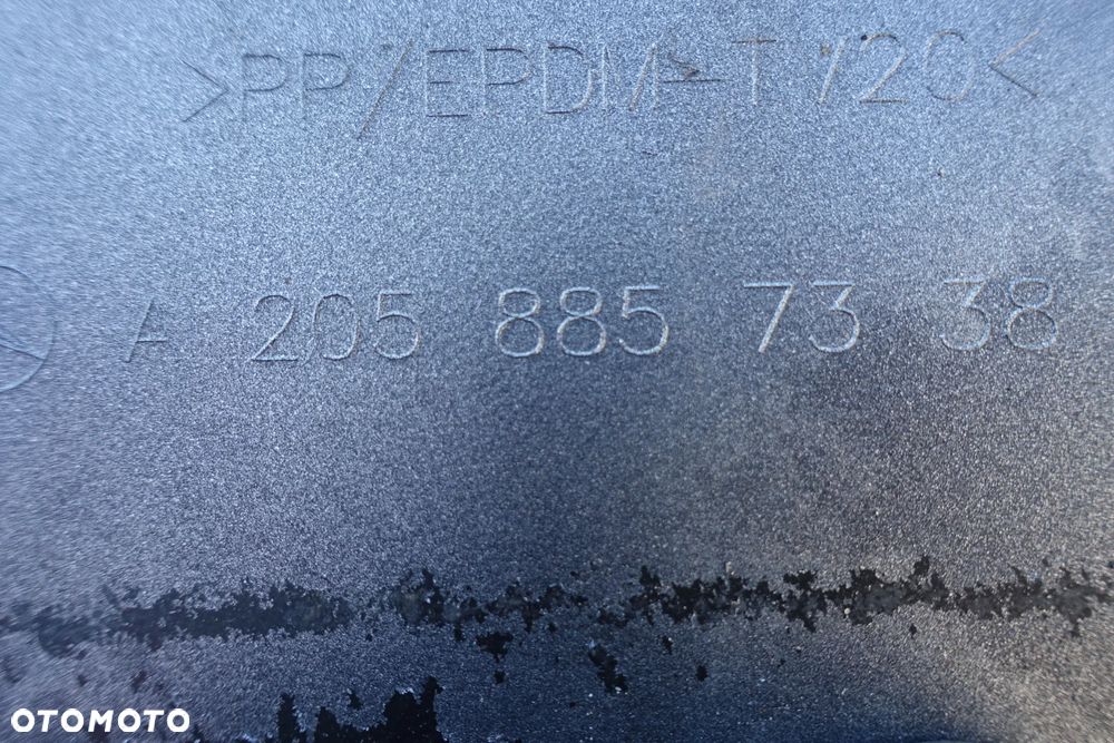 SPOILER DOKŁADKA TYŁ ZDERZAKA MERCEDES W205 KOMBI AMG - 8