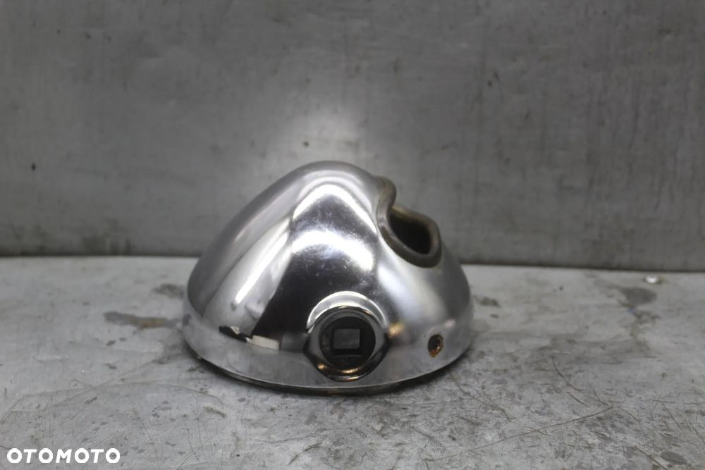 Suzuki GN 125 Obudowa lampy przód reflektora tył lampy chrom - 5