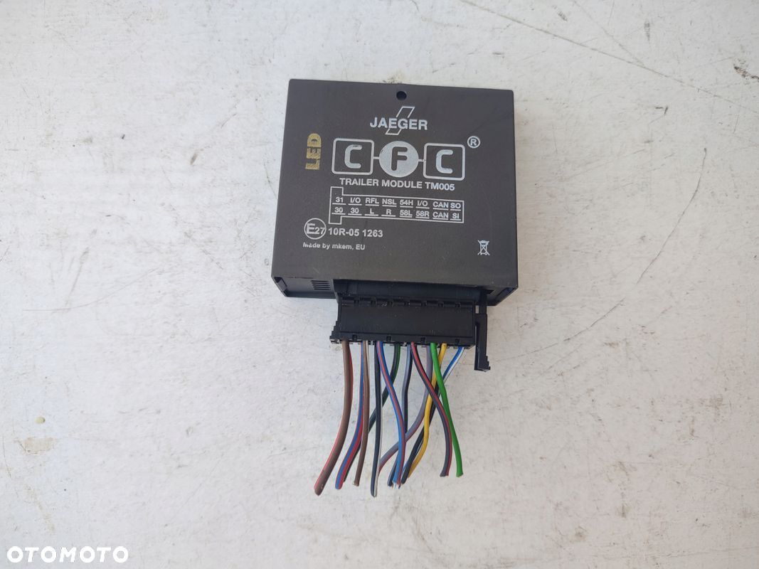 Moduł haka holowniczego JAEGER E27 10R-05 1263 - 1