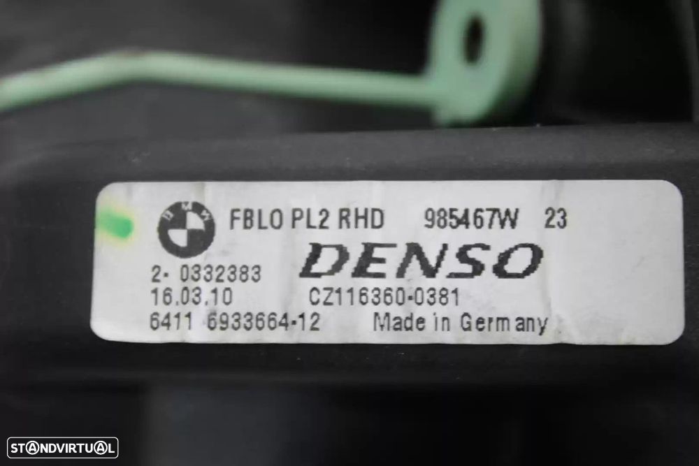 MOTOR SOFAGEM BMW 1 2010 -985467W - 2