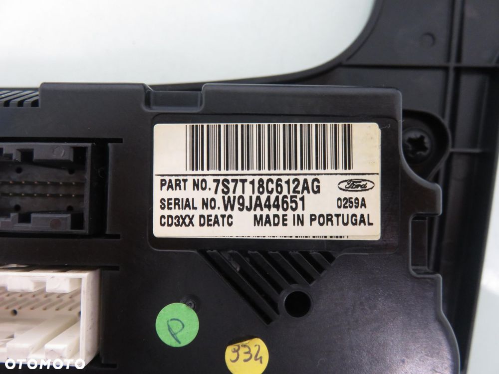 KLIMATRONIK FORD MONDEO MK4 IV 7S7T18C612AG - 6