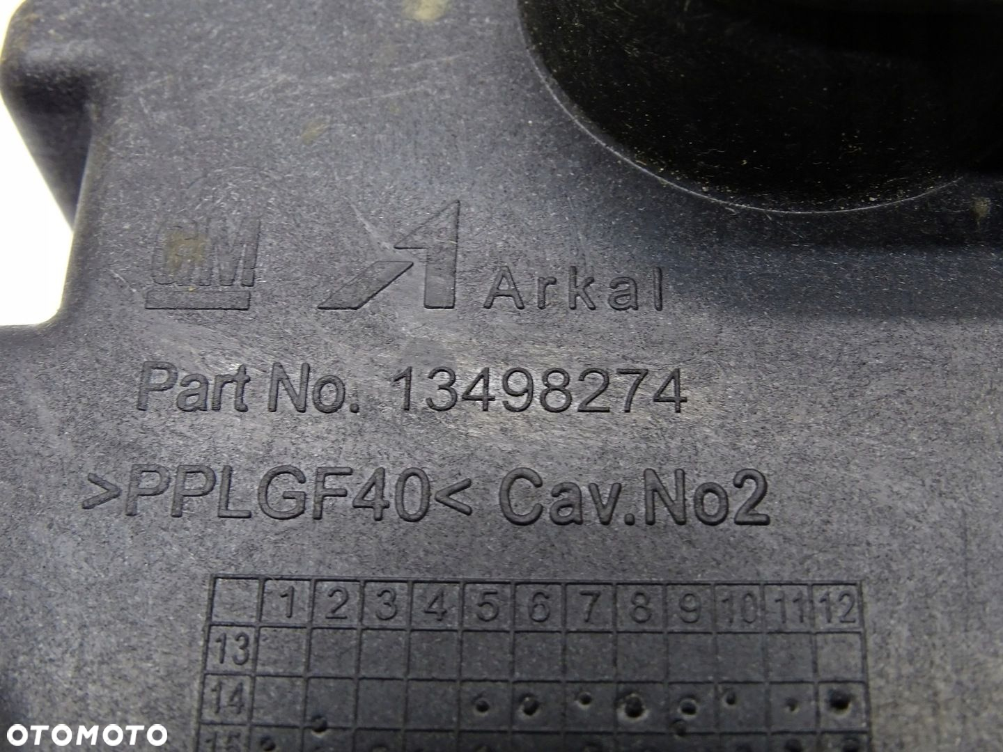 PODSTAWA OBUDOWA AKUMULATORA 1.2 16V 13498274 OPEL CORSA E - 7
