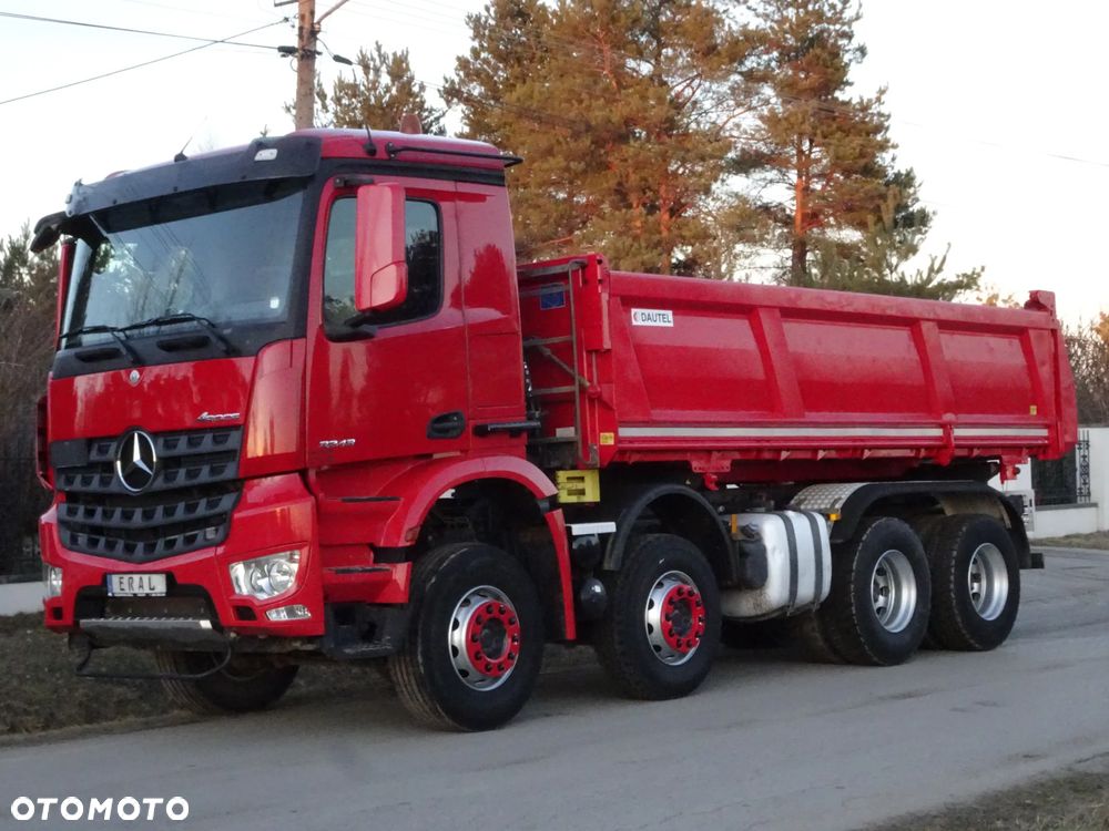 Mercedes-Benz Arocs Hydroburta Dautel Kipper 8x4 idealny stan - 2