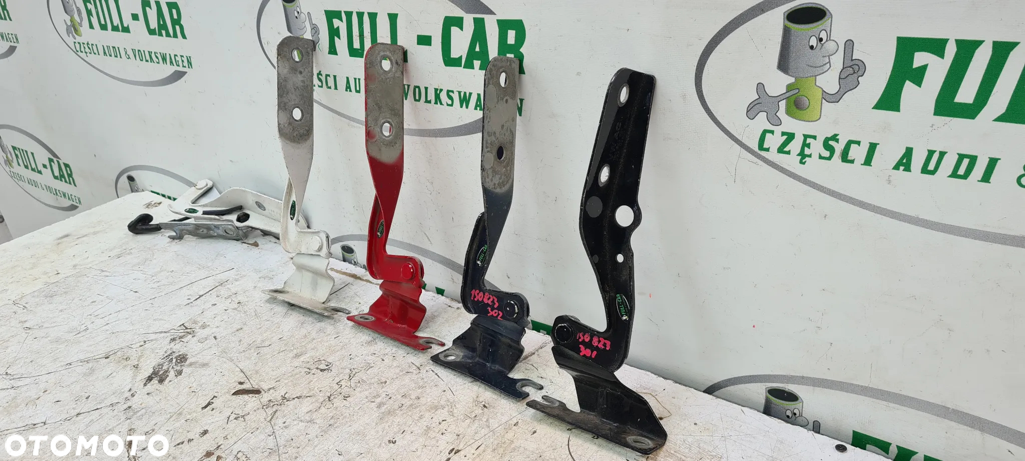 VW UP SKODA CITIGO SEAT MI ZAWIAS MASKI PRZÓD LEWY PRAWY  1S0823302 1S0823301 - 8