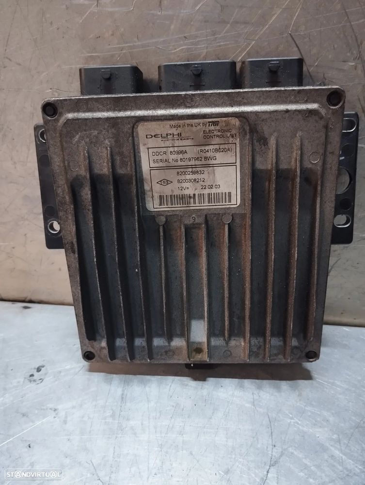 CENTRALINA DO MOTOR RENAULT MEGANE II 1.5DCI REF. R0410B020A 8200259832 8200308212 - 1