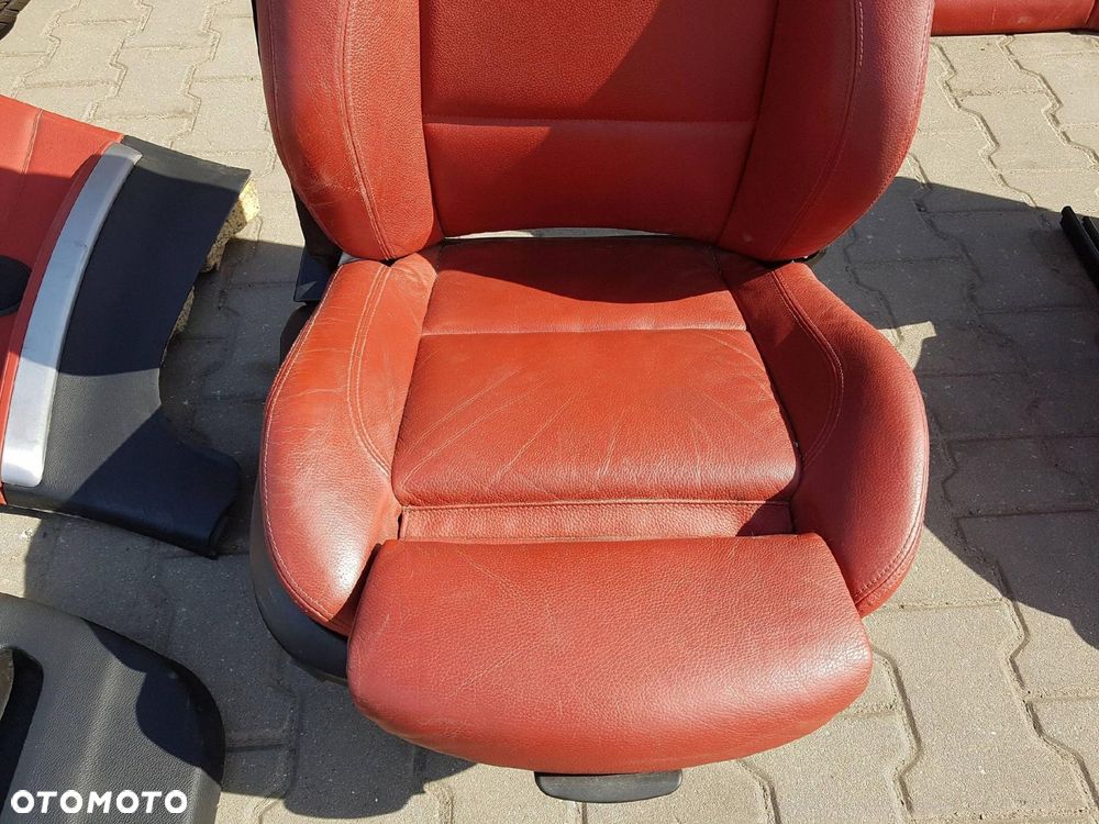 BMW 3 E93 CABRIO 06-13r FOTELE SKÓRZANE KANAPA - 12