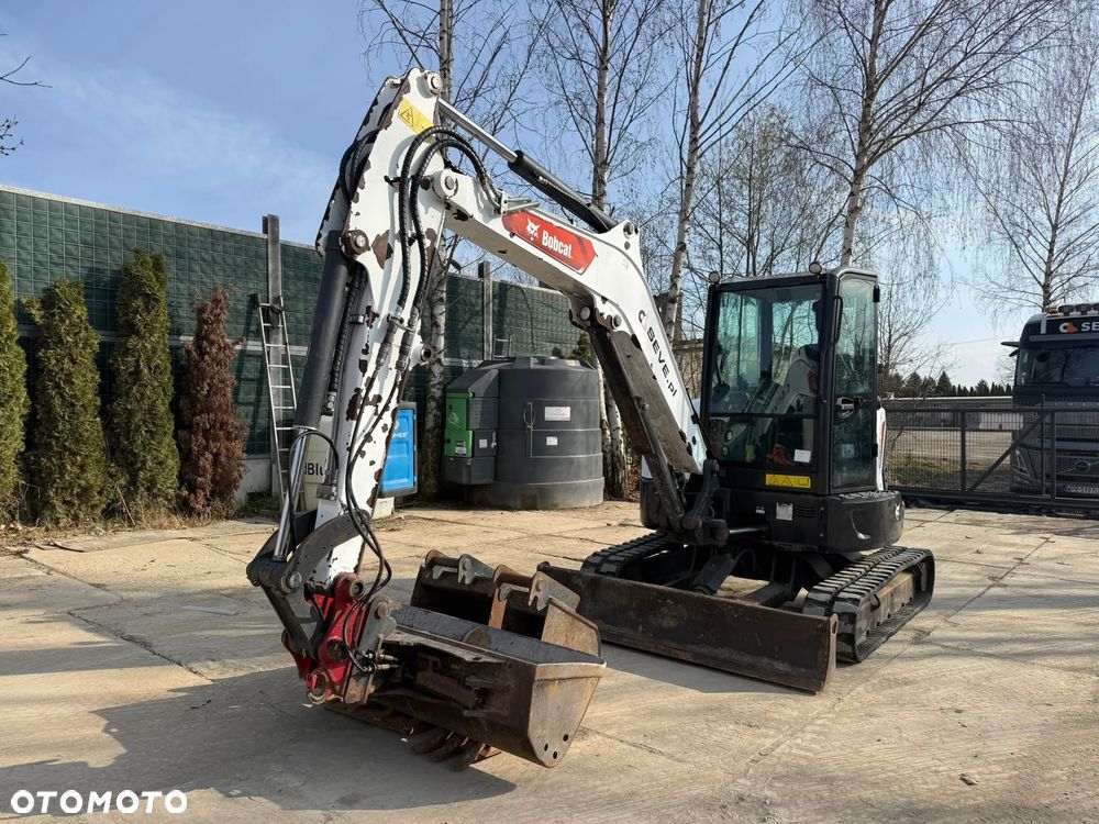 Bobcat E 50 z - Szybkozłacze hydr. , skarpówka hydrauliczna , łyżka 30 cm + 60 cm - 2