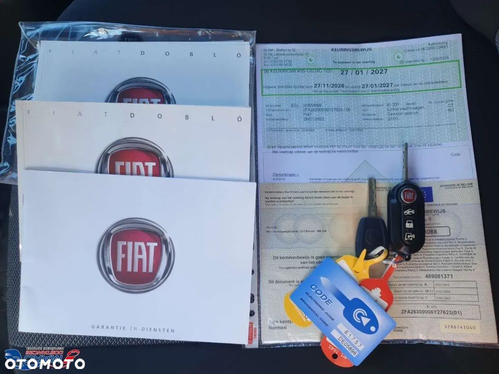 Fiat DOBLO MAXI 1.6 MAŁY PRZEBIEG Z POTWIERDZENIEM - 23