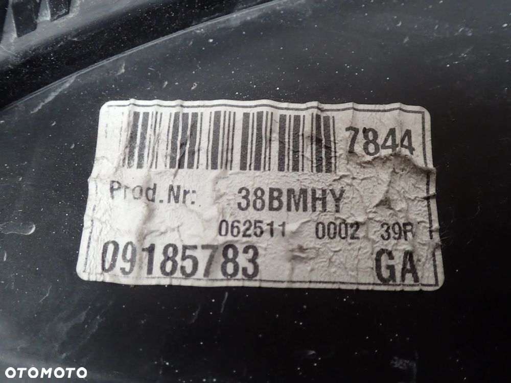 LAMPA PRAWY PRZÓD OPEL VECTRA C  EUROPA - 7