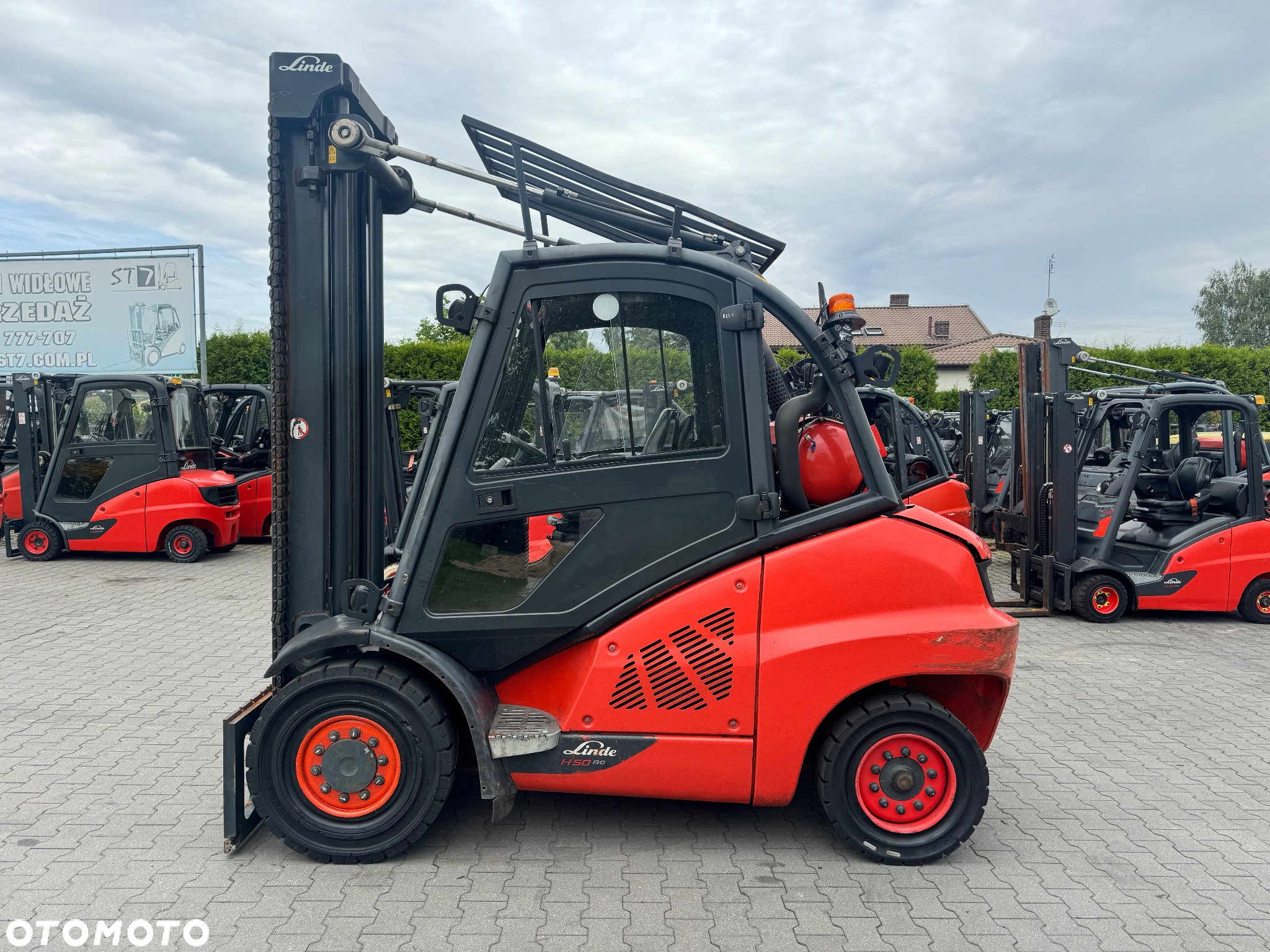 Linde Linde H50 /600 EVO  2019r kabina  2 sekcje ogrzewanie h45 h60 h40 - 2