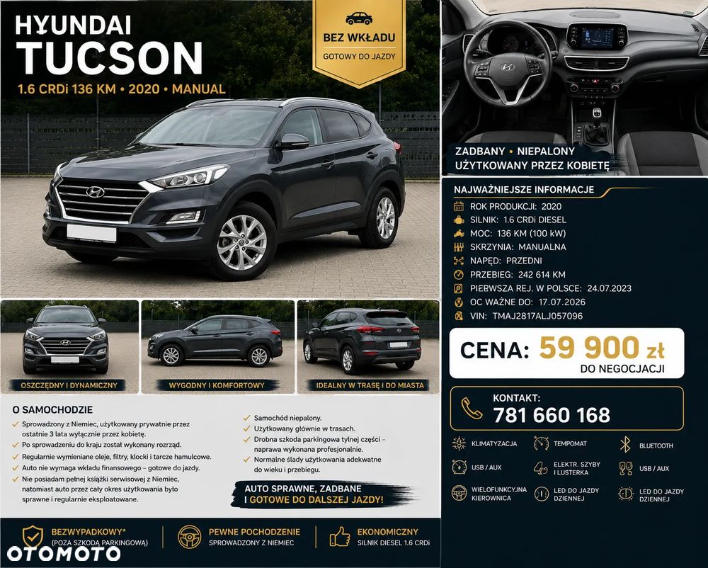 Hyundai Tucson 1.6 CRDi Classic 2WD - 1
