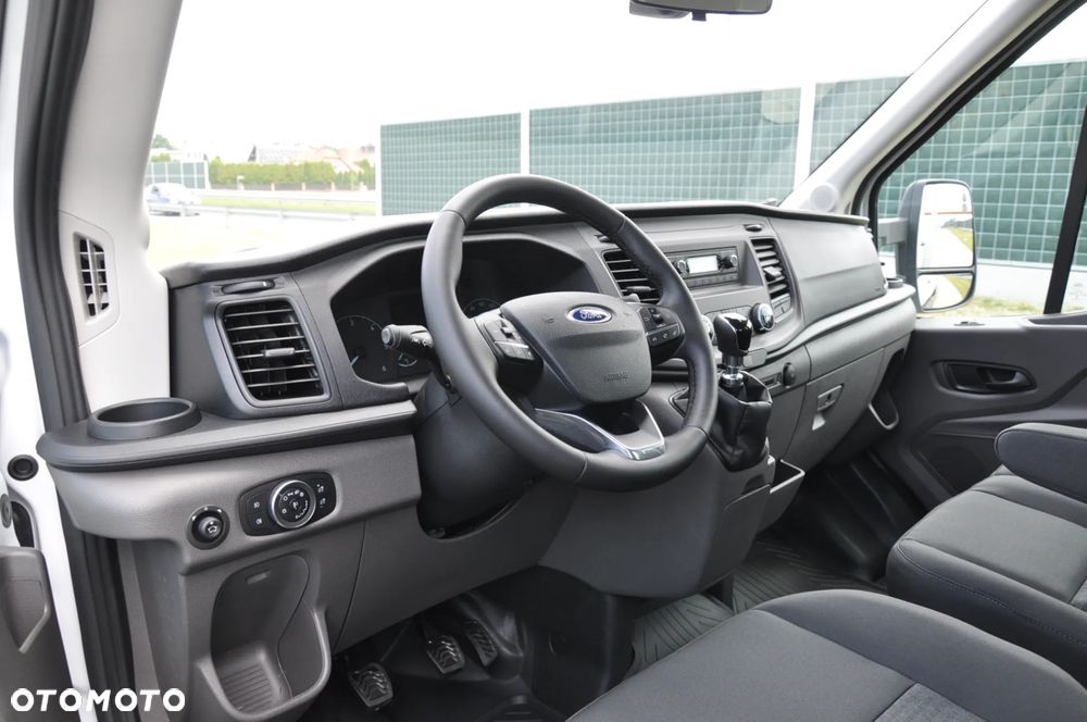 Ford TRANSIT L3 7 OSOBOWY FABRYCZNIE NOWY !!! DOSTĘPNY OD RĘKI !!! DOKA DUBEL KABINA PODWÓJNA KABINA + SKRZYNIA HAK - 22