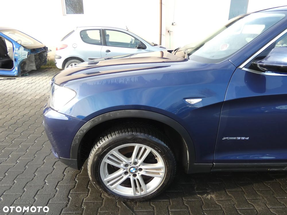 A76 Kompletny przód karoserii maska zderzak lampy BMW X3 F25 2010-2014 - 8