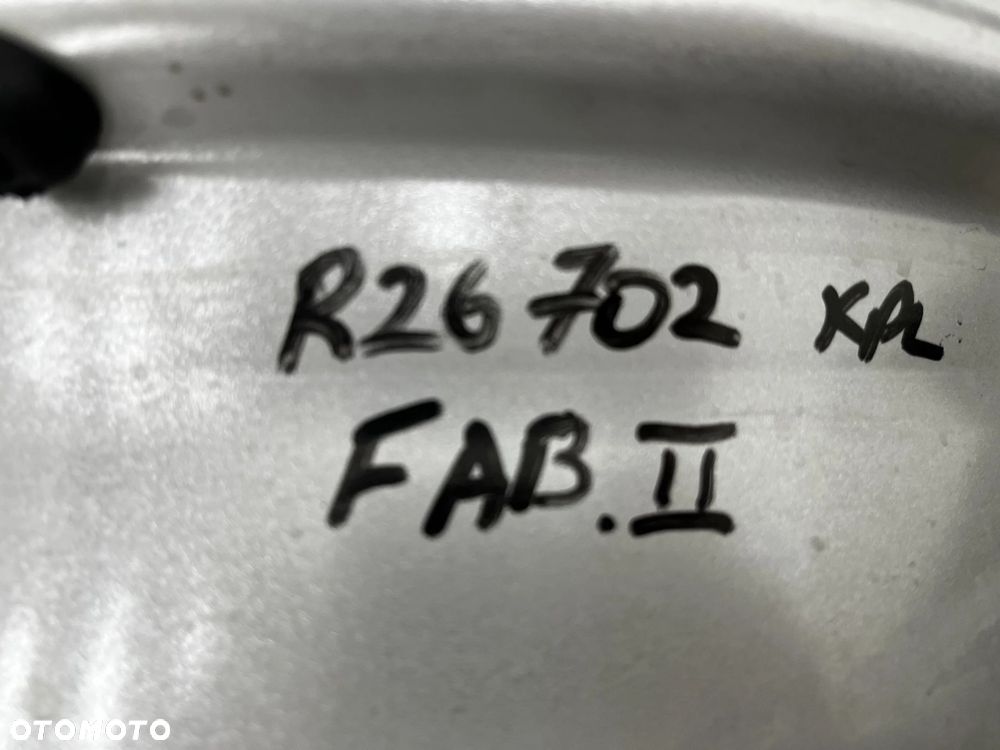 Felgi aluminiowe Skoda Fabia 2 II Roomster Praktik Ibiza Polo Fox 07-14r. r15 cali 6jx15 ET43 5x100 - 40
