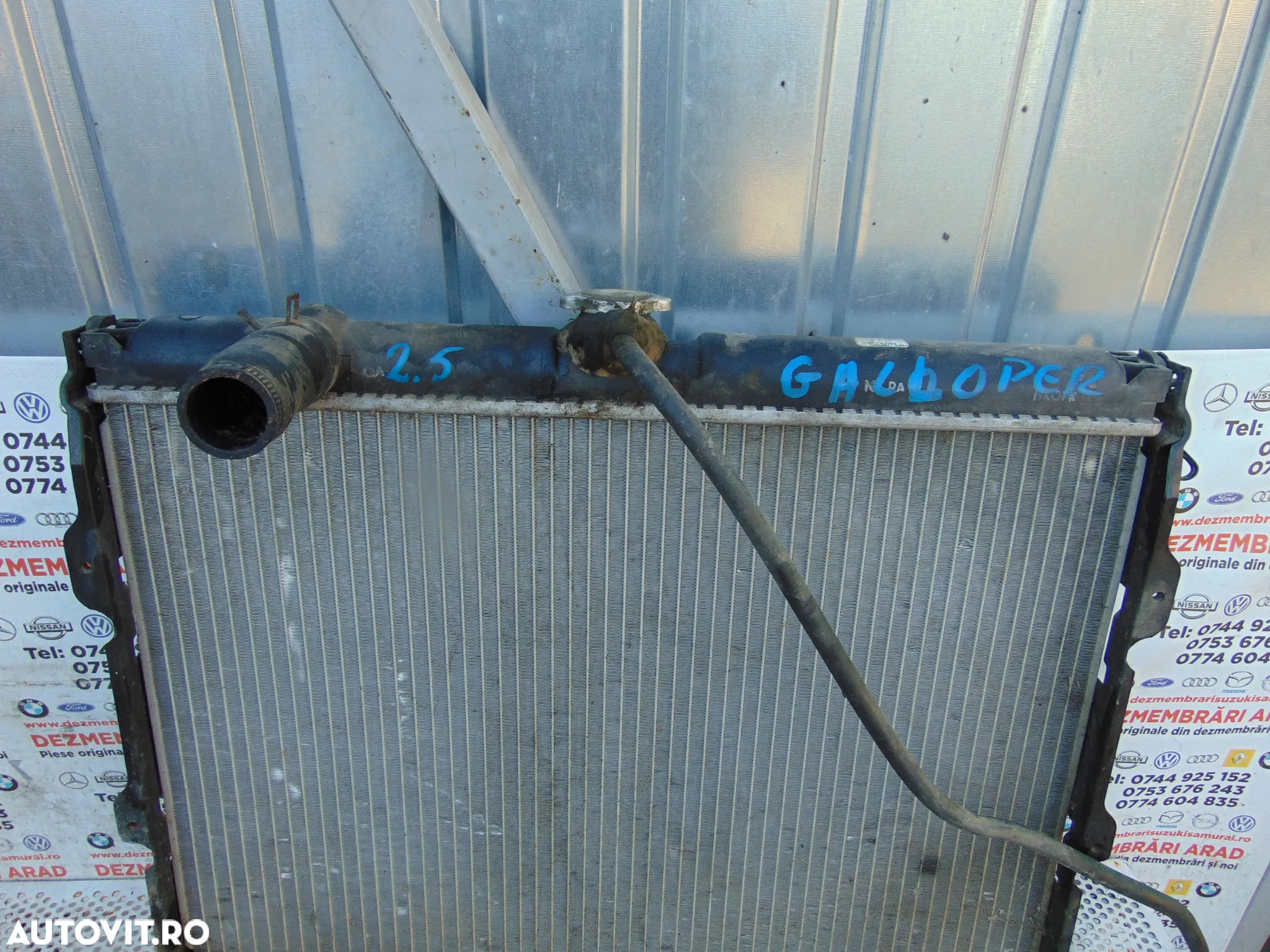 Radiator apa Hyundai Galloper 2.5 - 2