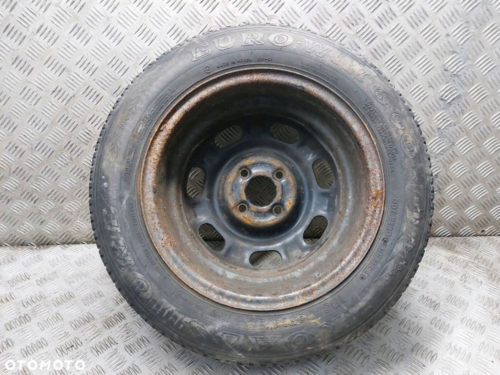 KOŁO ZAPASOWE ZAPAS 4x100 6Jx14  FI57,1 185/60R14 1H0601027A VW GOLF - 7
