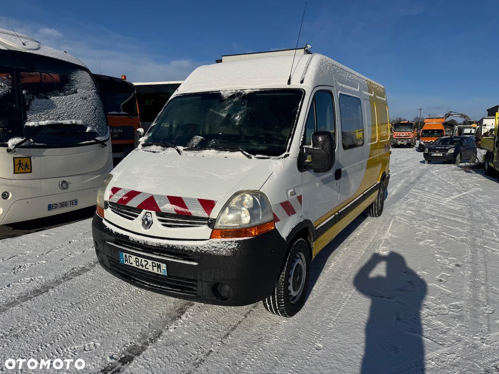 Renault Master 2009r. 7 Osoba Brygadówka L3H2 długi long - 2