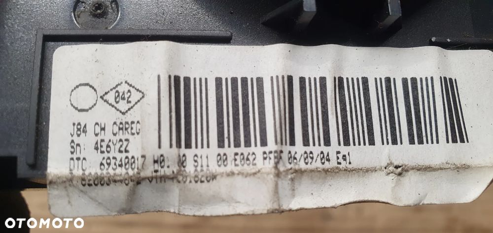Panel nawiewu powietrza klimatyzacji Renault Scenic II 8200344842 - 5