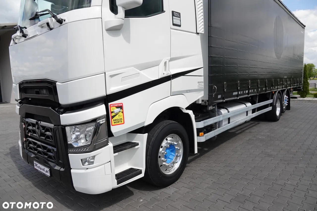 Renault T 440 / 6X2 / SOLÓWKA / FIRANKA 9.5 M / KLIMA POSTOJOWA  / WINDA / ALUFELGI / OŚ PODNOSZONA / PO KONTRAKCIE SERWISOWYM - 6