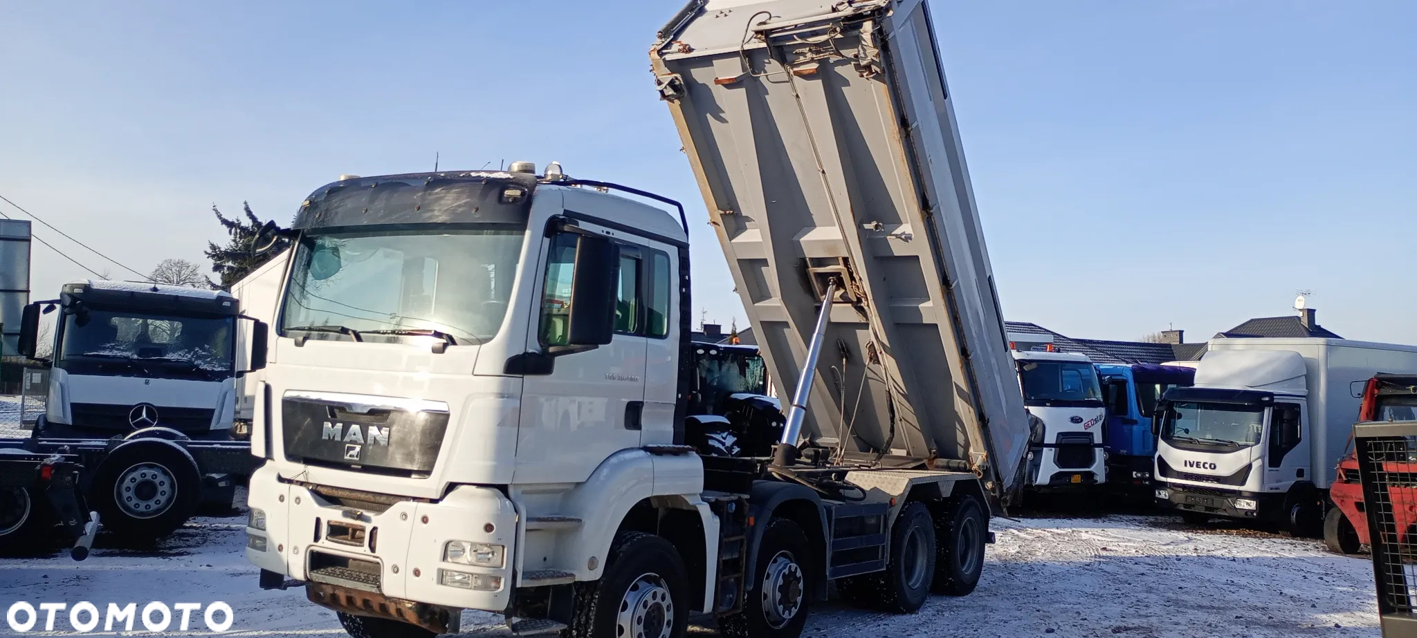 MAN TGS 35,440 8X4 WECHSELSYSTEM KIPER - BETONOMIESZARKA 9m3 - 17