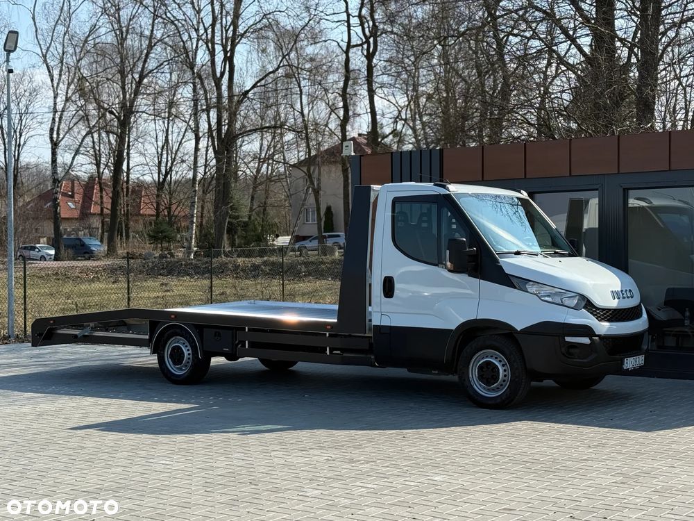 Iveco Daily 35S15 3.0 HPI 150KM / Autolaweta NOWY Najazd Aluminiowy / Wyciągarka + Poduszki Pneumatyczne / 2019 ROK PRODUKCJI / TYLKO 192.327KM PRZEBIEGU ! - 3