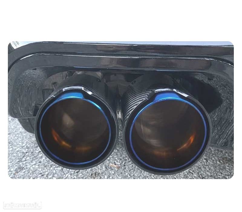 PONTEIRAS DE ESCAPE BMW LOOK M PERFORMANCE - 2