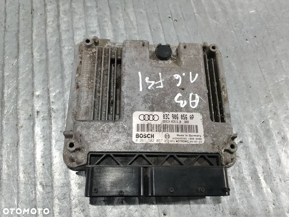 KOMPUTER, STEROWNIK AUDI A3 ( 8P1 ) 03C906056AP 0261S02057 1.6 FSI - 1