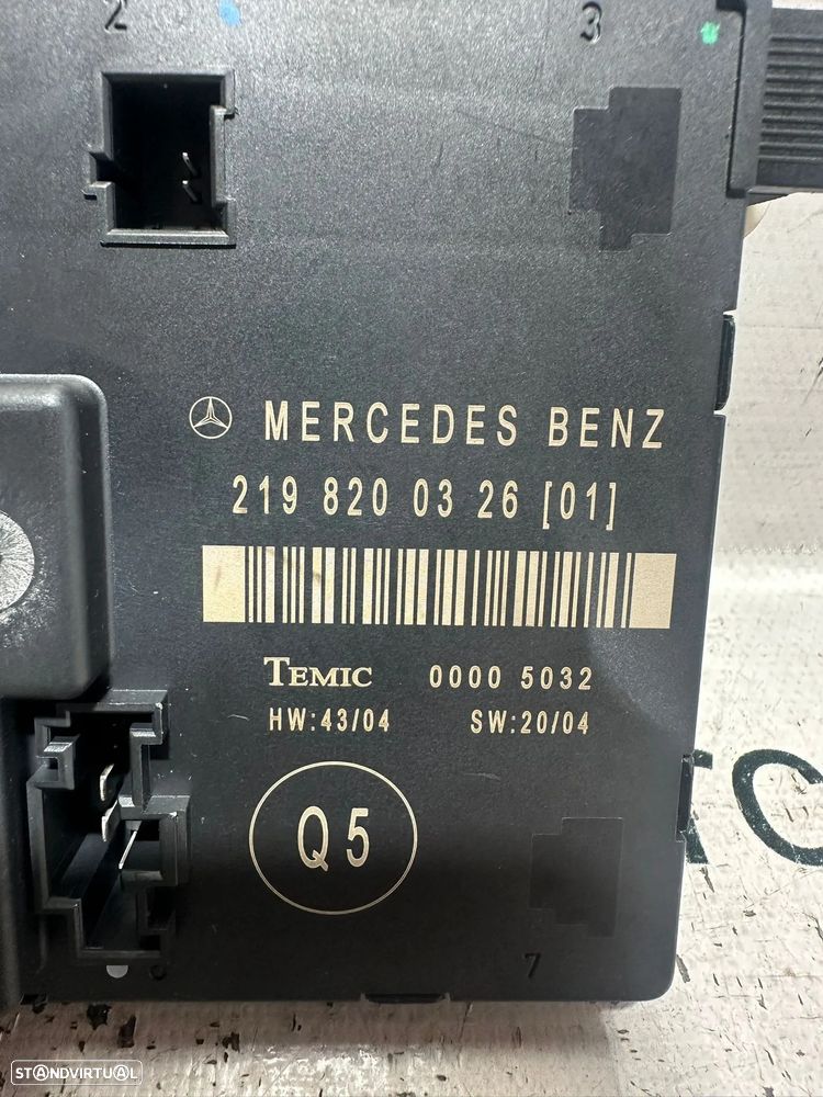 .Módulo Confort SRS Mercedes Benz CLS C219 W219 2198200326 - 7