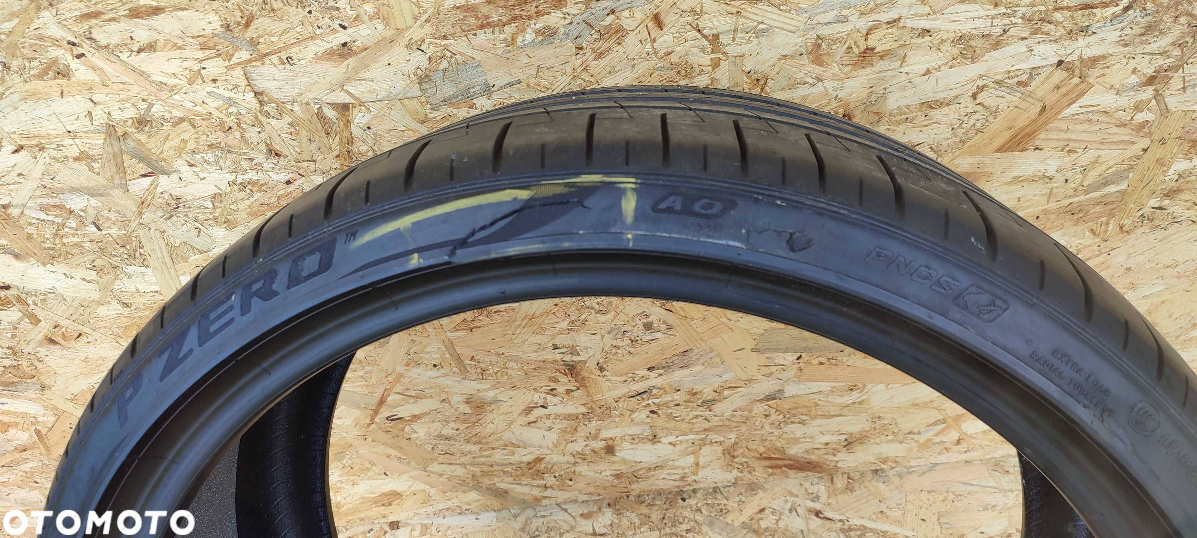 1x opona 285/30 R22 pirelli p zero 101y 2020 rok 6mm - 6