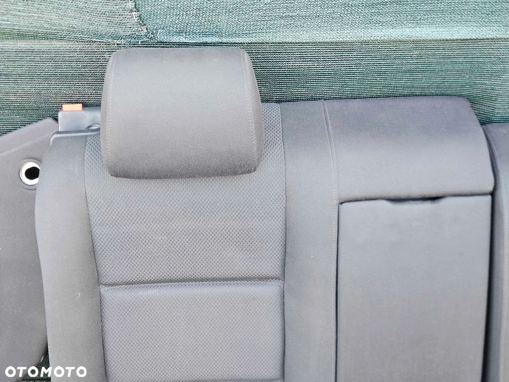 Fotele Fotel Kanapa Składana Welur Czarny Soul Podłokietnik Audi A4 B6 B7 Sedan Kombi Komplet - 32
