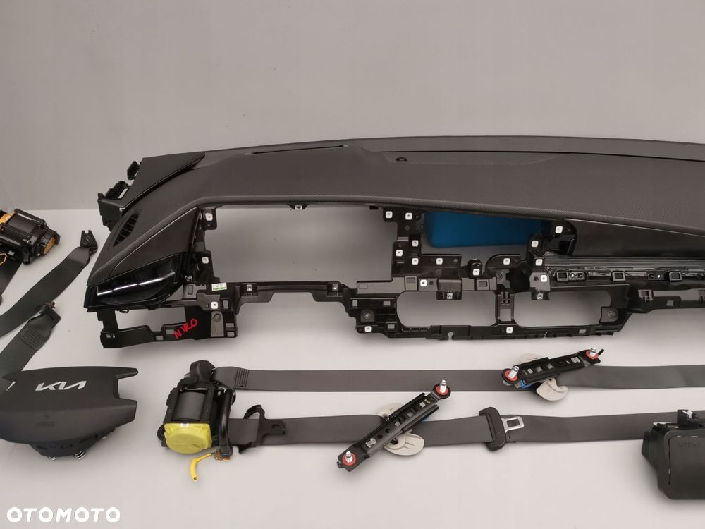 KIA NIRO II 22- KONSOLA DESKA PASY PODUSZKI KOMPLET ORYGINAL - 4