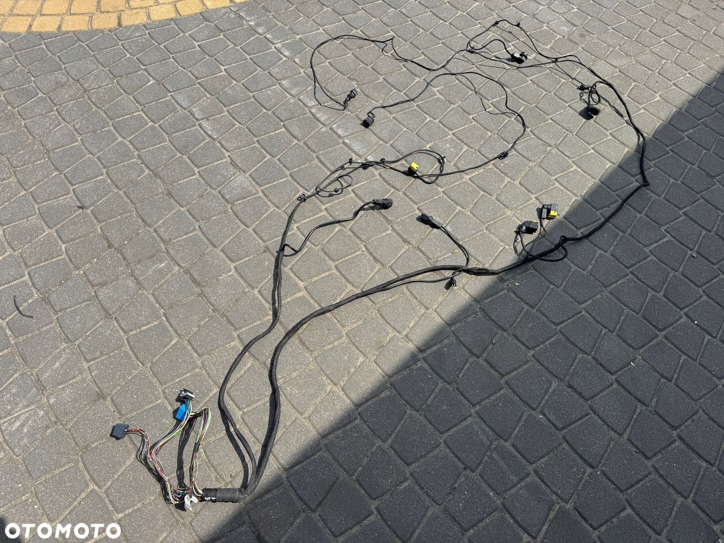 INSTALACJA WIĄZKA PRZÓD PRZEDNIA LAMP HALOGENY MERCEDES ACTROS MP 4 - 2