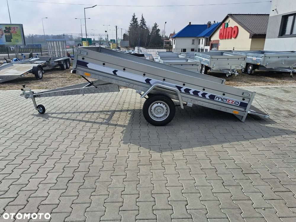 Niewiadów DOSTAWA 304x150x35 Przyczepa jednoosiowa na RESORZE BD7530YU! UCHYLNA SKRZYNIA ŁADUNKOWA, SPAWANA RAMA! - 2