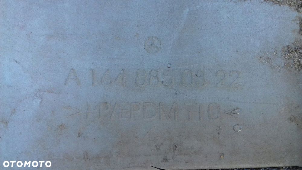 MERCEDES ML W164 DOKŁADKA ZDERZAKA TYLNEGO TYŁ ORG - 3