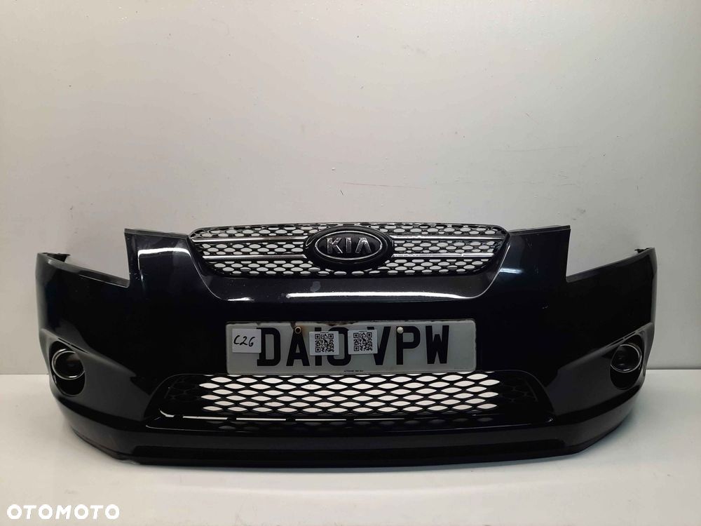 ^ ZDERZAK PRZÓD PRZEDNI DO KIA PROCEED 1K CZARNY HALOGENY