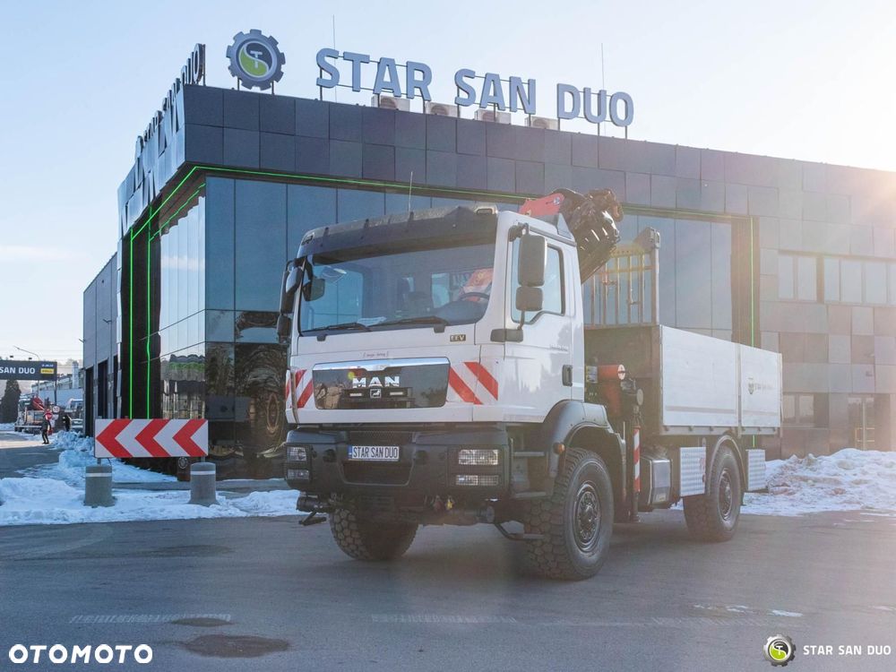 MAN TGM 18.340 4x4 Palfinger PK 18002 HDS Żuraw - 13