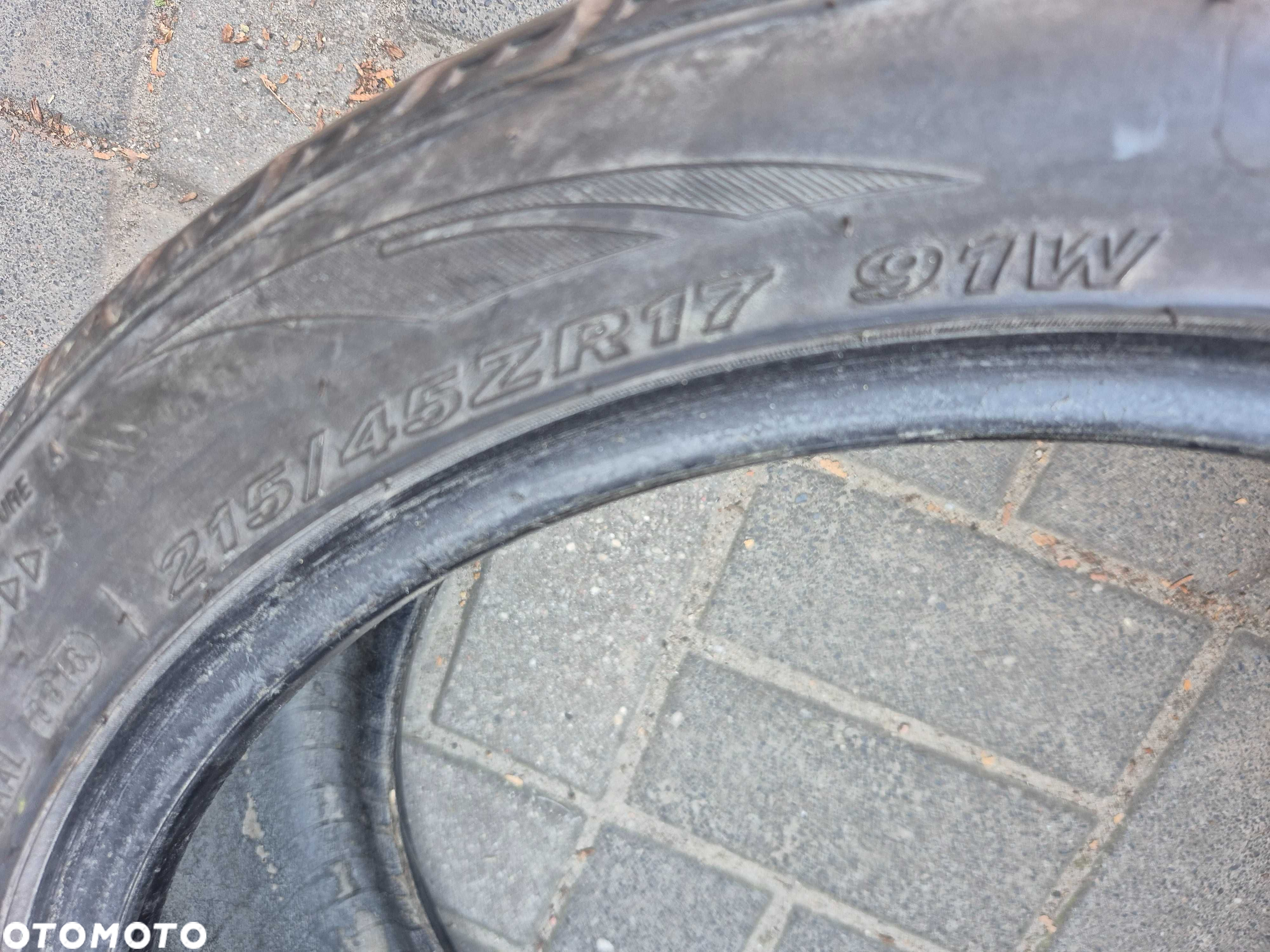 1x Nexen N6000 XL 215/45r17 91W Wzmocnienie XL Rant N4828 - 6