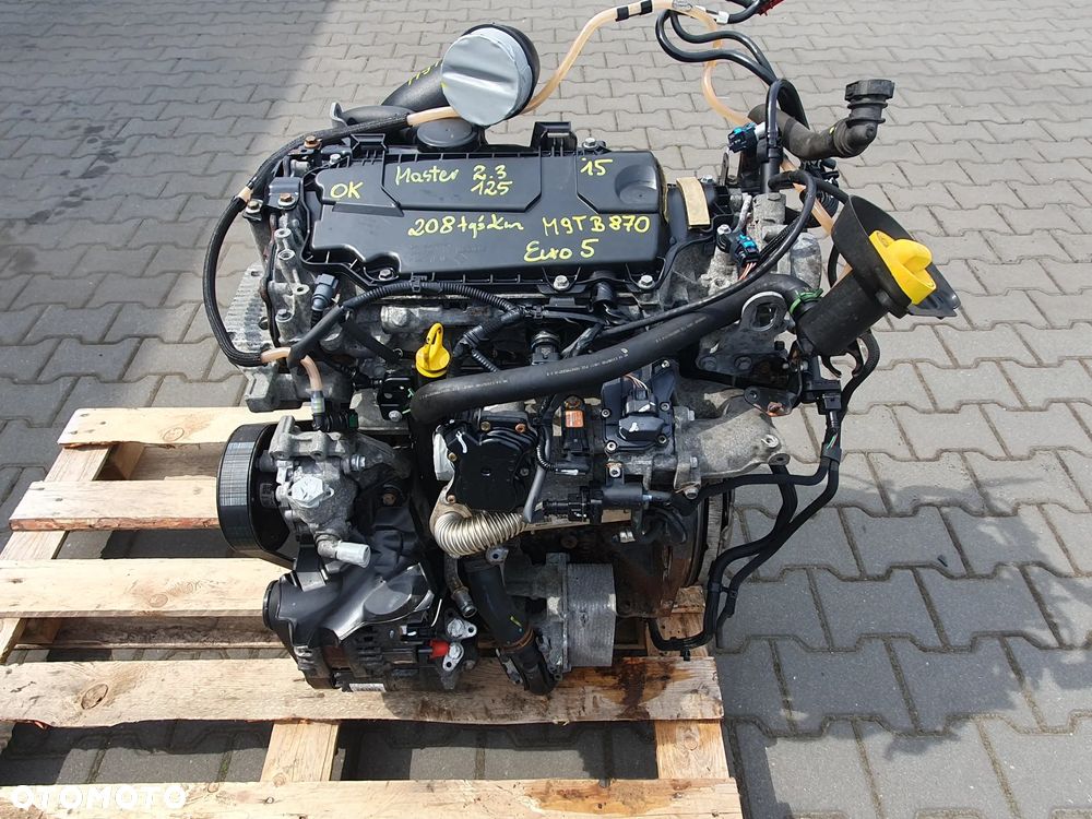 Silnik kompletny Renault Master 2.3 125 M9T B870 - 1