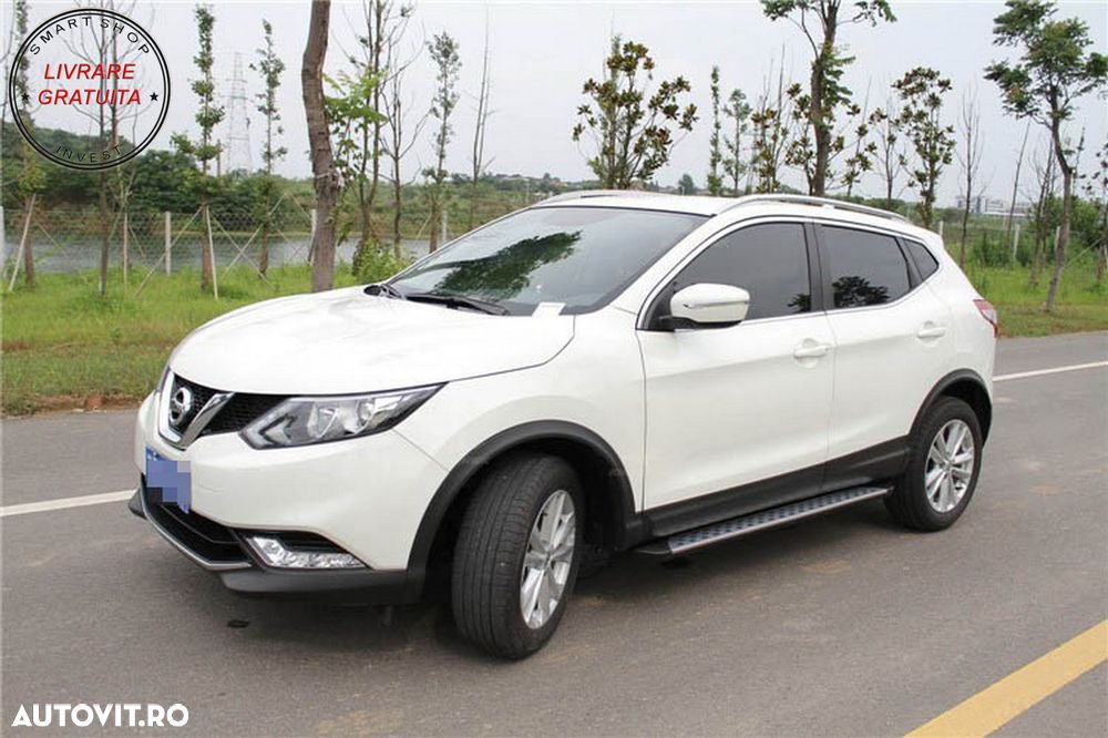 Praguri Trepte Laterale Nissan Qashqai SUV J11 (2014-2016)- livrare gratuita - 9