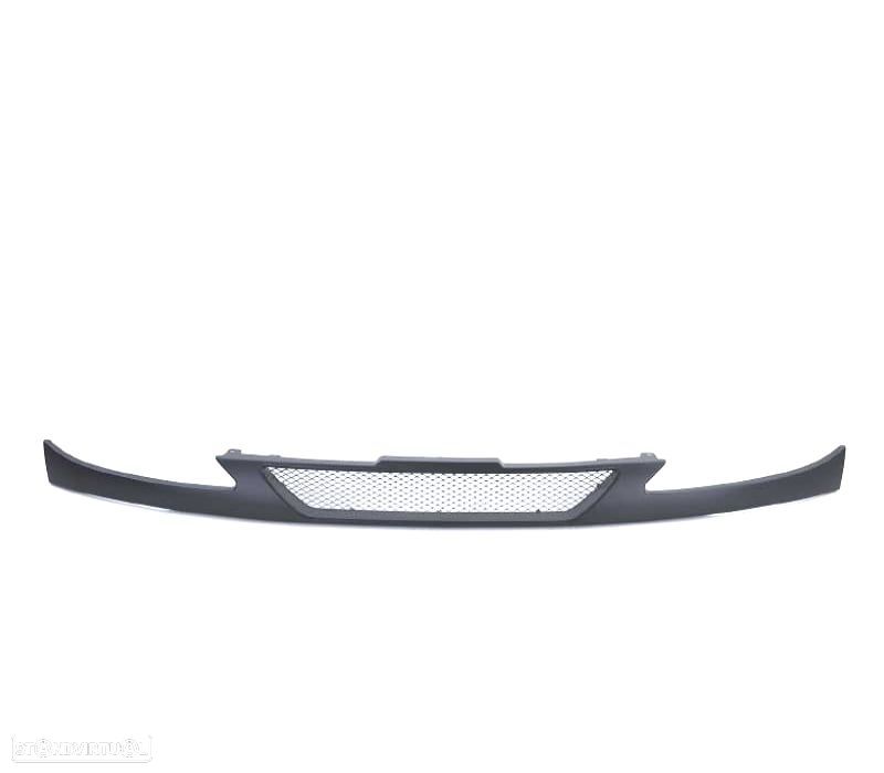 GRELHA FRONTAL SEM SÍMBOLO PARA PEUGEOT 206 98-09 PRETA - 1