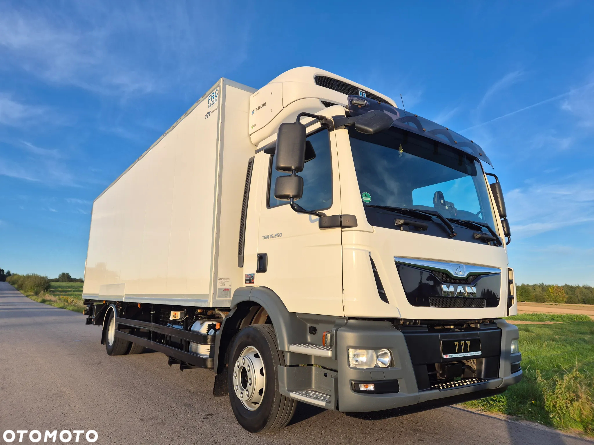 MAN TGM 15.250 7.5m winda AUTOMAT KLIMA z Niemiec EURO 6 / CHŁODNIA T-1000R THERMOKING - 32